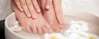 Relaxation, the virtues of foot baths